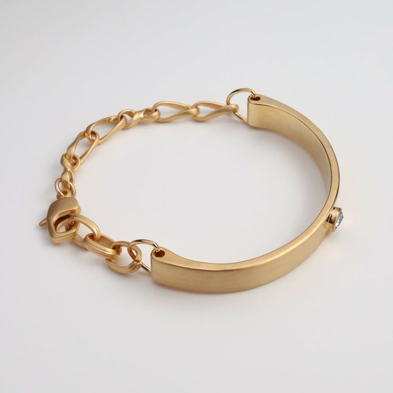 Chain Mix Bangle【＃Casual】（Gold）