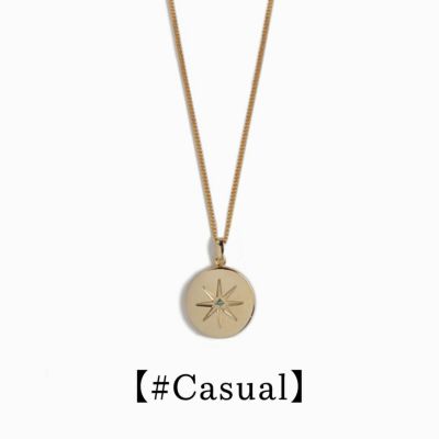 Etoile Coin Necklace（Gold） | BLANK SPACE