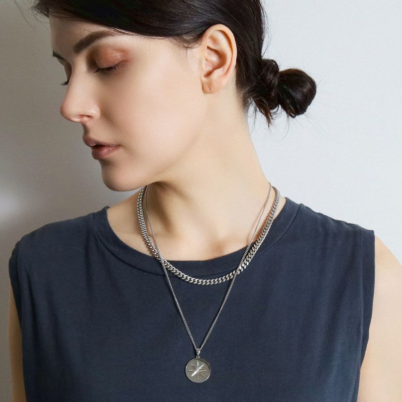 Etoile Coin Necklace 【＃Silver925】（Silver） | BLANK SPACE