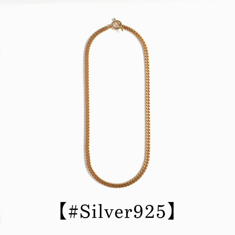Chain Necklace【＃Silver925】（Gold） | BLANK SPACE