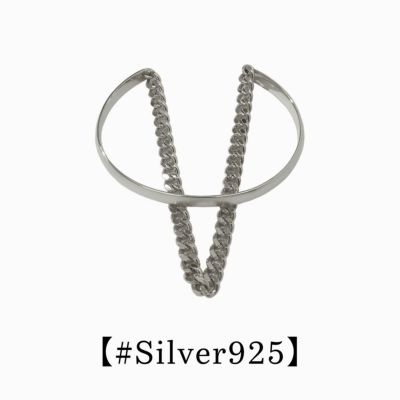 Own Light Chain Mix Bangle【#Silver925】（Silver) | BLANK SPACE