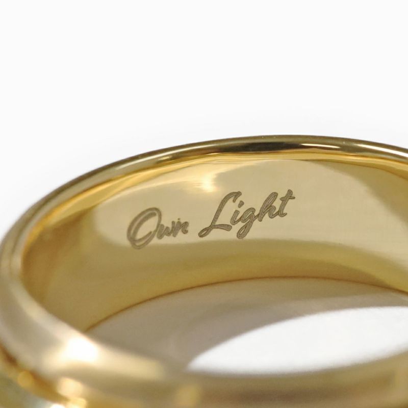 Own Light Mix Ring【#Silver925】（Gold)