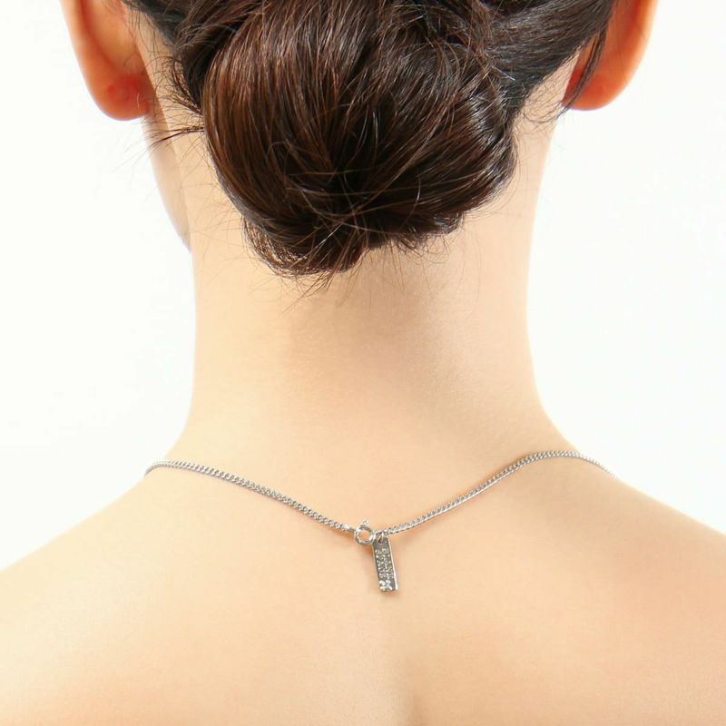《2way》Eyewear Chain Necklace Aquamarine【#Silver925】(Silver)